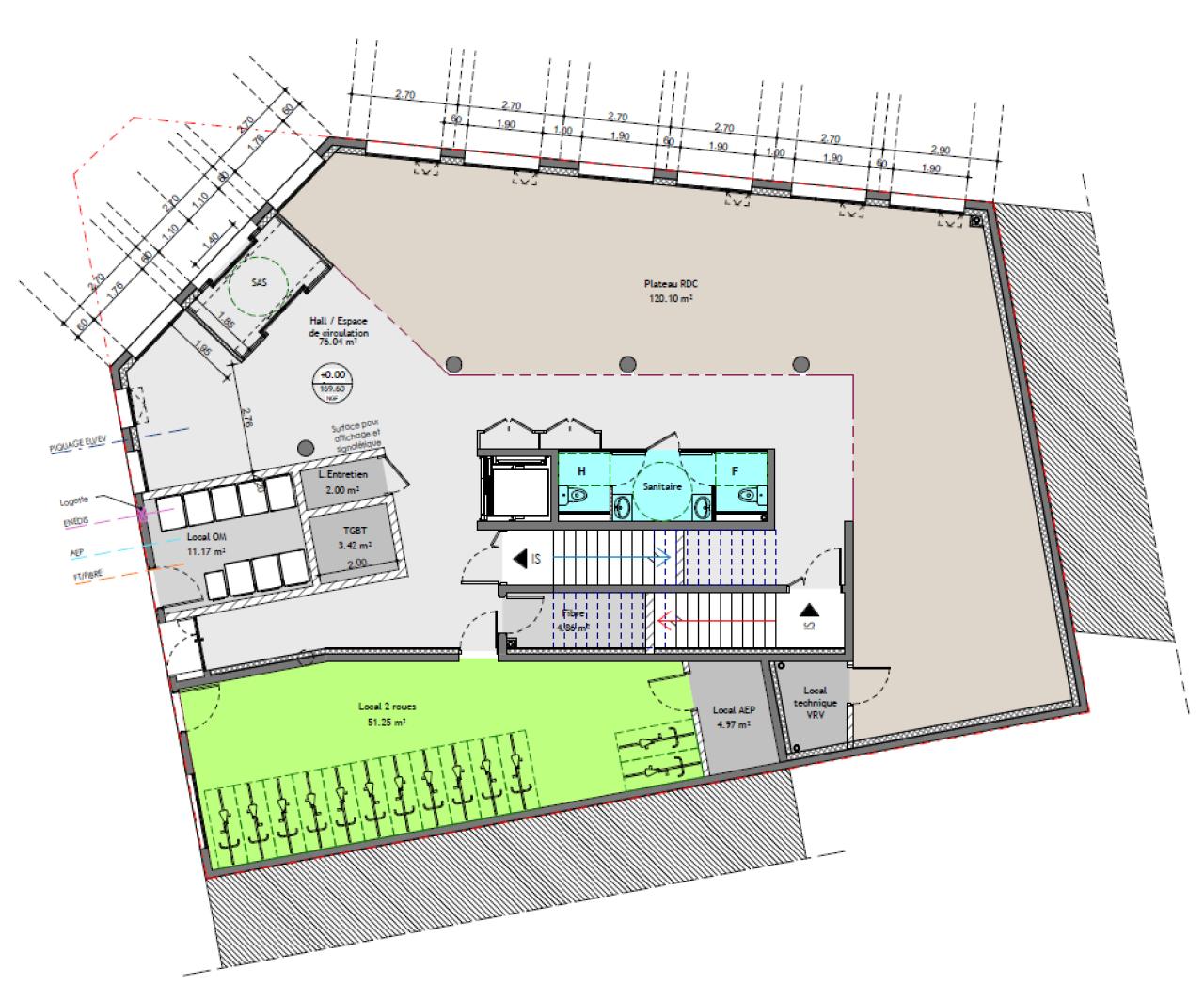 Bureau Villeurbanne 1940m² Vente bureau Villeurbanne Rhône OVBUR2531194 7